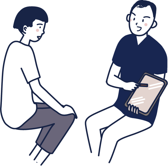 丁寧なカウンセリング