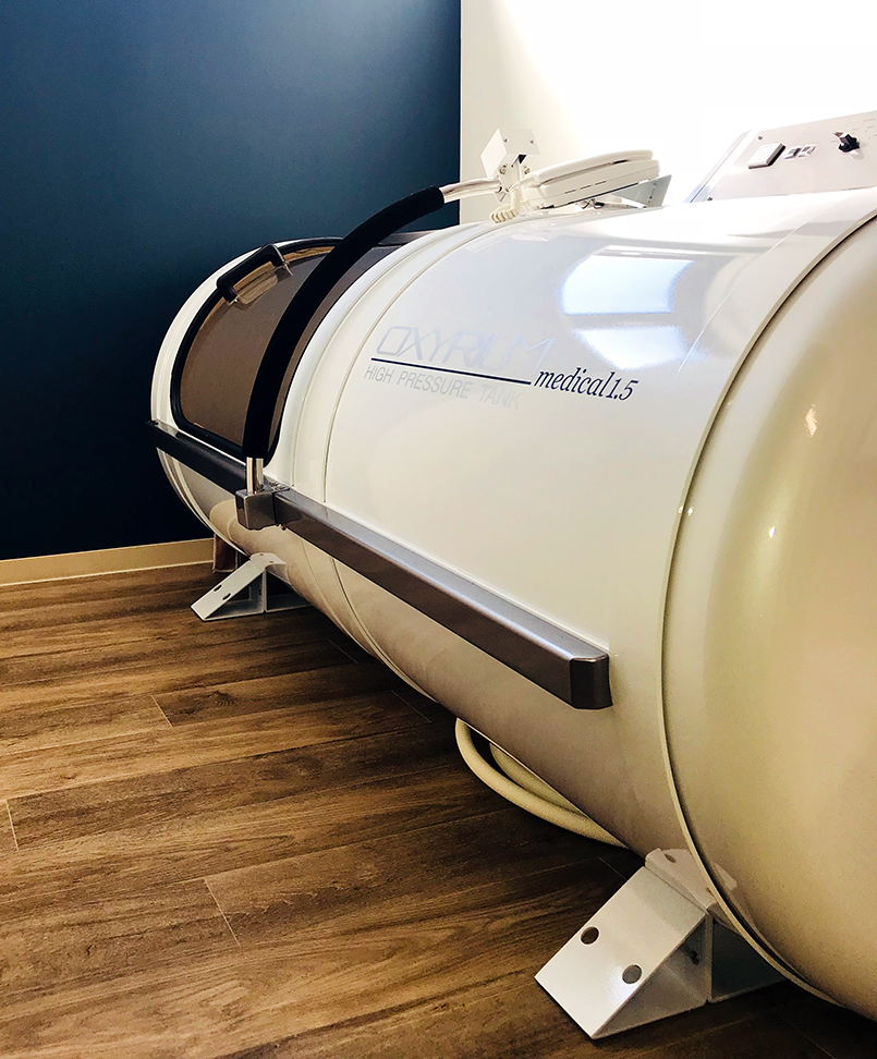 酸素カプセル 全身均一に最大1.5気圧をかけることのできるハイスペックモデル